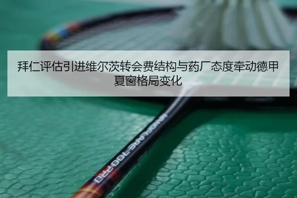 拜仁评估引进维尔茨转会费结构与药厂态度牵动德甲夏窗格局变化